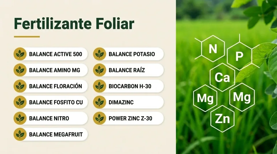 Fertilizante Foliar
